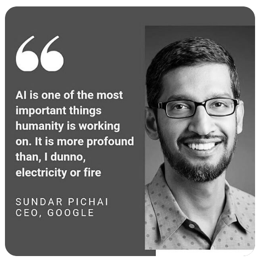 One of the most profound things we’re working on as humanity - Quote by Sundar Pichai