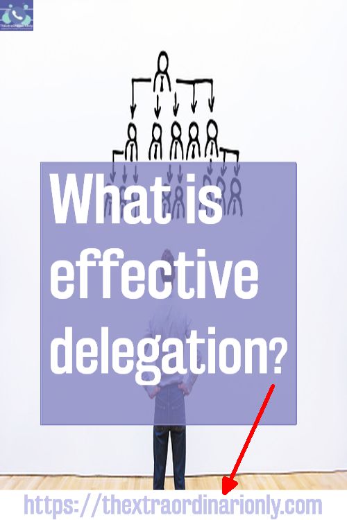 Effective delegation is the The act of empowering to act for another