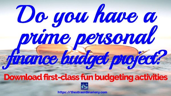 Do you have a prime personal finance budget project
