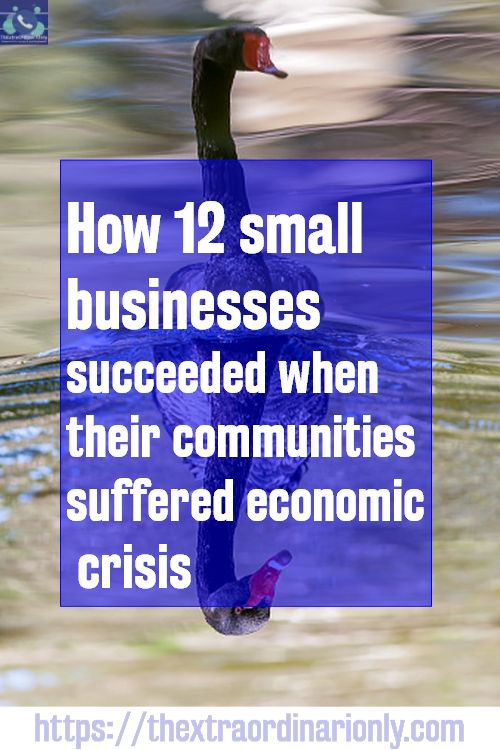How 12 small businesses succeeded when their communities suffered economic crisis