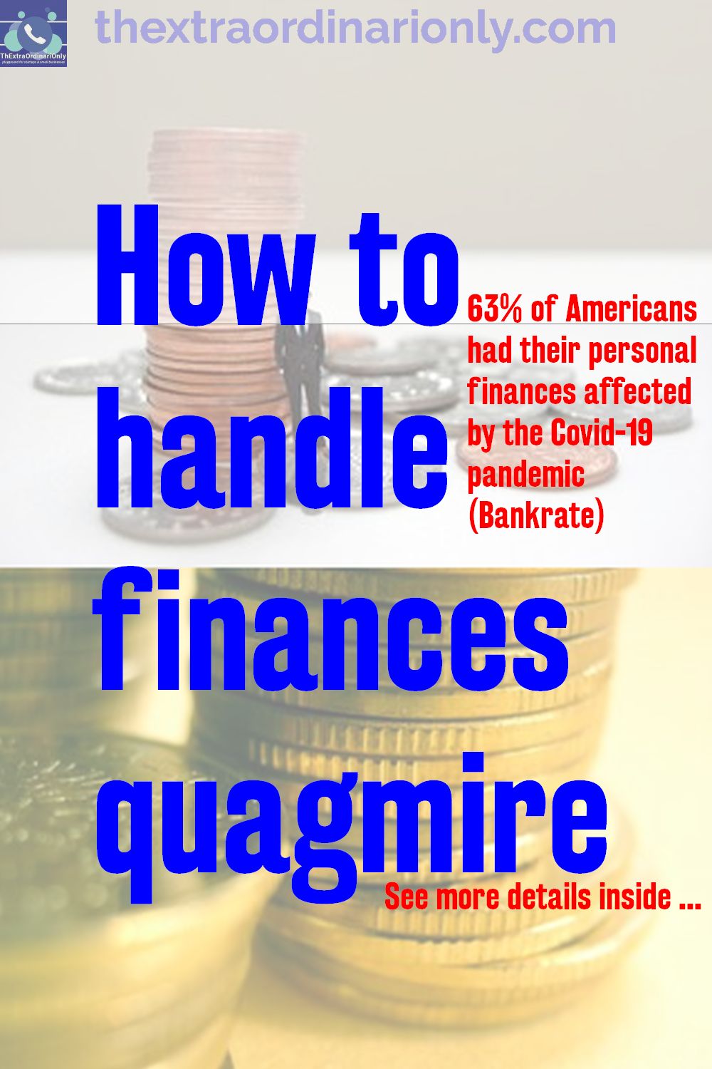 How to handle finances quagmire