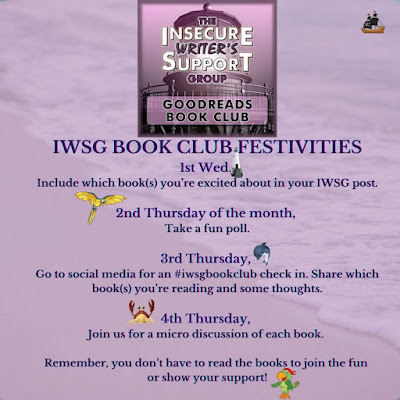 Insecure Writers Support Group Book Club Festivities Badge hosted by Administrators