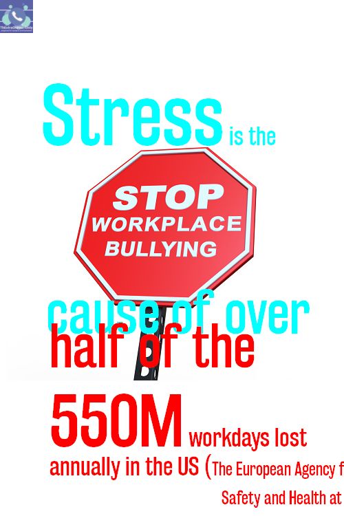 Stress is the cause of over half of the 550 million workdays lost annually in the US (The European Agency for Safety and Health at Work)