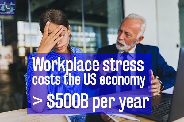 Workplace stress costs the US economy over $500 billion a year