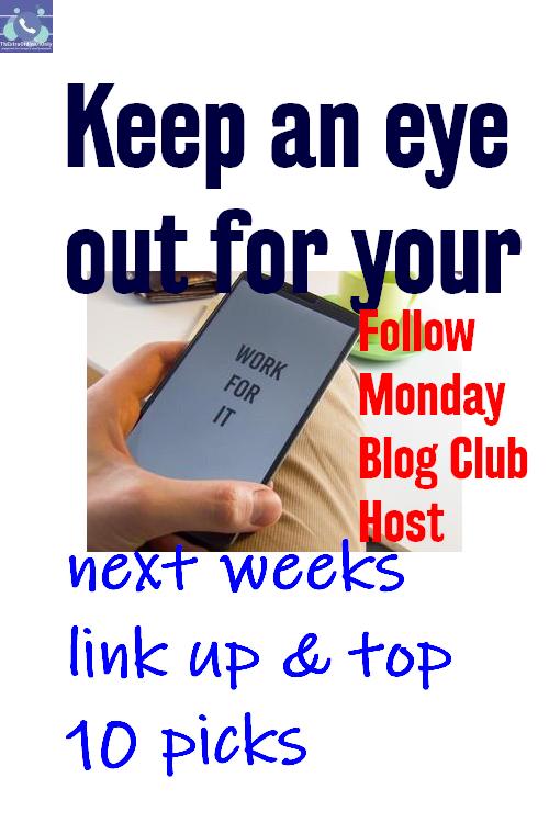 follow monday blog club PII2 host