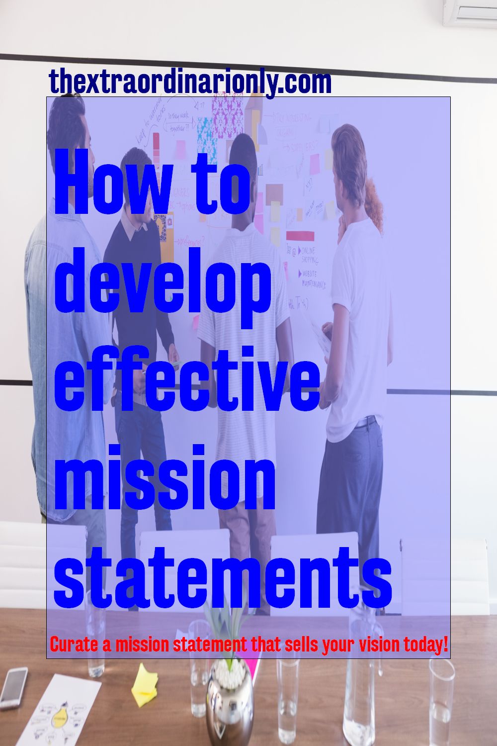 how to develop effective mission statements