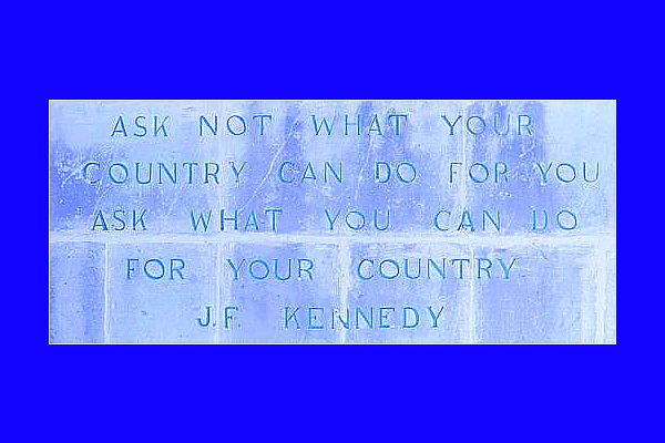 kennedy president jfk start your own business quotes