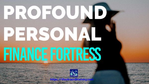 the only profound personal finance fortress help you will ever find